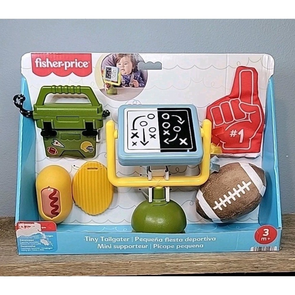 Fisher Price Mini Me Moments: Tiny Tailgater Gift Set New